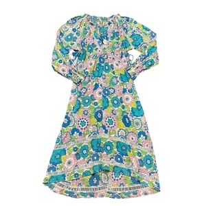 Dodo Bar Or Floral Boho Long Sleeve Maxi Dress